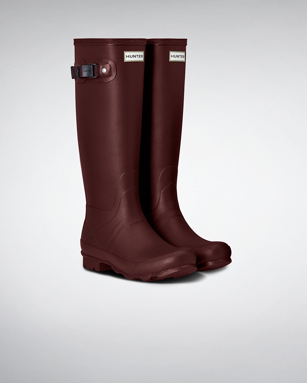 Galochas Altas Hunter Feminina Roxo Vermelhas - Norris Field - 81PHNMCGS